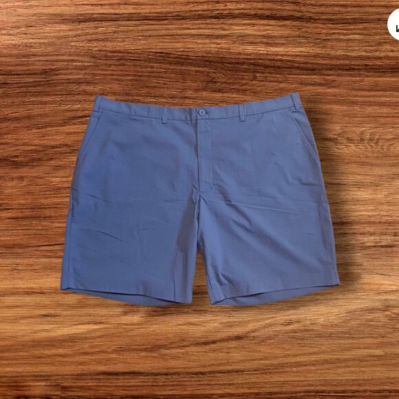 Vineyard Vines ‘On The Go’ Mens Performance Shorts Size 46B Waist Stretch blue - Picture 1 of 12